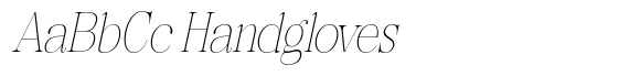 Rafiela Thin Condensed Italic image