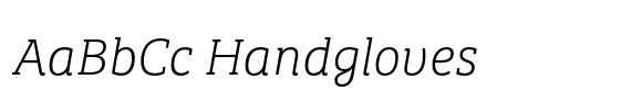 Bree Serif Thin Italic image