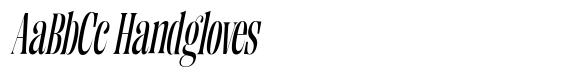 Enigera Semi Bold Extra Condensed Italic image