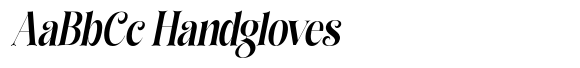 Glagter Bold Semi Condensed Slant image