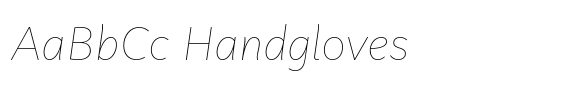 Faible Thin Italic image