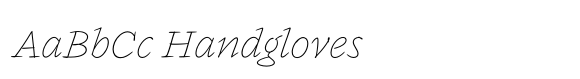 Inkwell Serif Thin Italic image