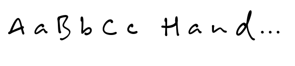 Bill Hiffith Handwritten