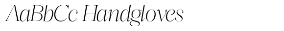 Reicha Thin Expanded Italic image