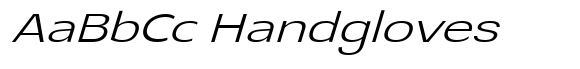 Glorytalk Sans Light Italic Semi Expanded image