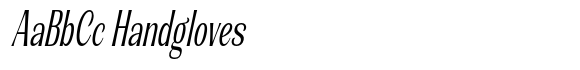 Senviro Slant Ultra Condensed image