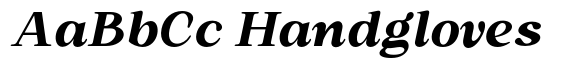 Romantic Editorial Black Italic image