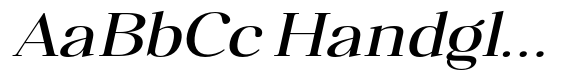 Polisha Reynold Medium Italic Expanded image
