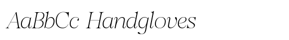 Romellis Thin Italic image