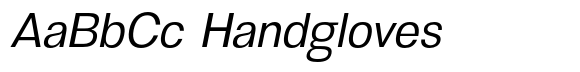 Gergoria Sans Narrow Italic image