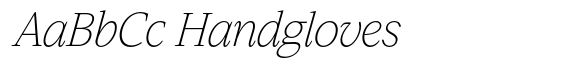 Slingora Extra Light Condensed Italic image