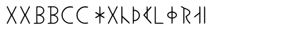 Ongunkan American Runics Ongunkan Liljegren Runic Script Regular image
