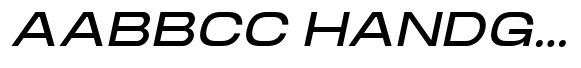 Norvas Expanded Italic image