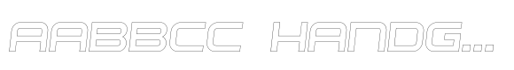Cygona Outline Italic image