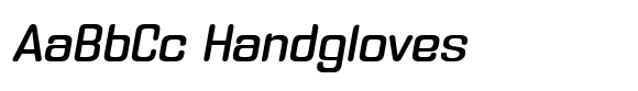 Rounvia Medium Semi Expanded Italic image