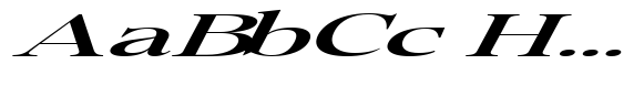 Pichellsio Soft Semi Bold Italic Extra Expanded image