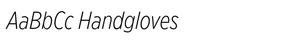 Gotham XNarrow Light Italic image