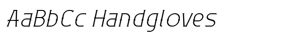 Necrothra Extra Light Italic image
