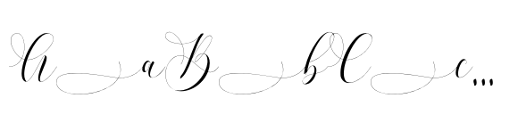 Refillia Calligraphy Titling 1 image