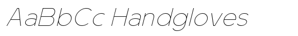 Virtus Sans Thin Italic image