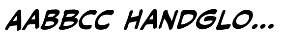 Hush Hush CCHushHush Bold Italic image