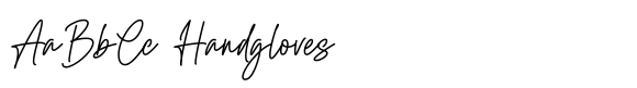 Buttercy Script font sample