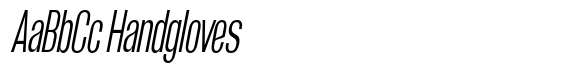 Grivon V02 Extra Condensed Slant image