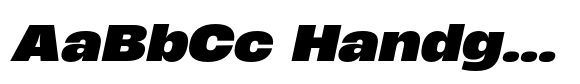 Heading Now 87 Extrabold Italic image