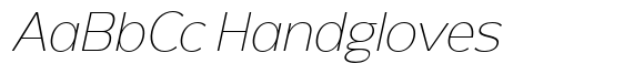 Reang Lanira Thin Italic image