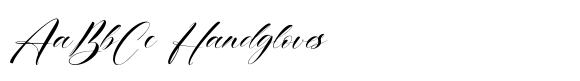 Ethereal Handwritten Italic font sample