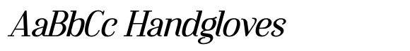 Flowrite Italic 4 font sample