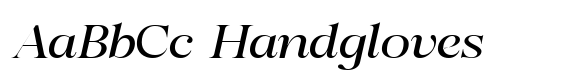 Romellis Semi Expanded Italic image