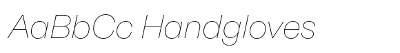Neue Rational Standard Thin Italic image