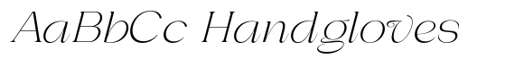 Gentano Athiroen  Italic Light Extra Expanded image