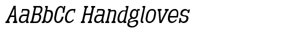 Gatron Light Condensed Italic image