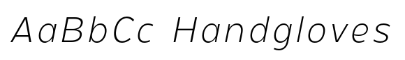 Hidophin Extra Light Italic image
