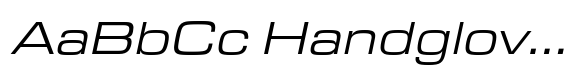 Eurostile Pro Extended Regular Italic image