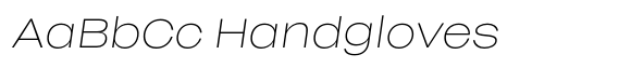 Merica Grotesk Thin Italic image