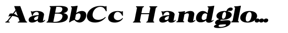 Volkys Serif Volkys Contrast ExtraBold Expanded Italic image