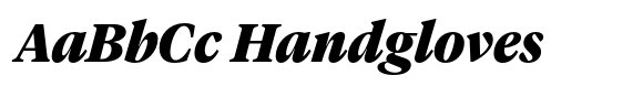 Vitruv Headline Black Italic font sample