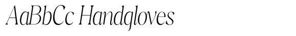 Andrise Extra Light Condensed Italic image