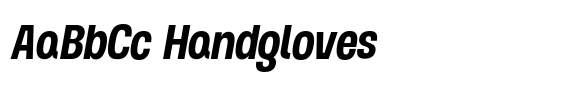 Venera Narrow Bold Italic image