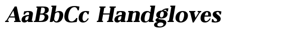 Belvoria Serif Extra Bold Slanted image