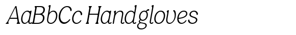 Castle Of Avenue Thin Italic image