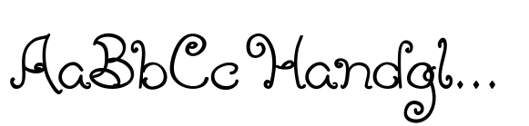 Rollicking Polly font sample