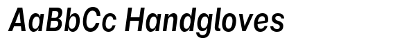 Eunabil Medium Condensed Italic image