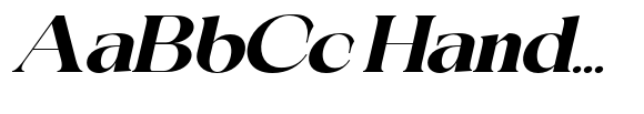 CKR Serif Black Ultra Expanded Slanted image
