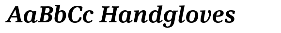 Vernacular Clarendon Bold Italic font sample