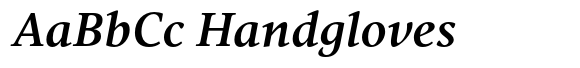 Vernacular Serif Demi Italic image