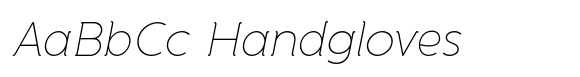 Banda Thin Italic image